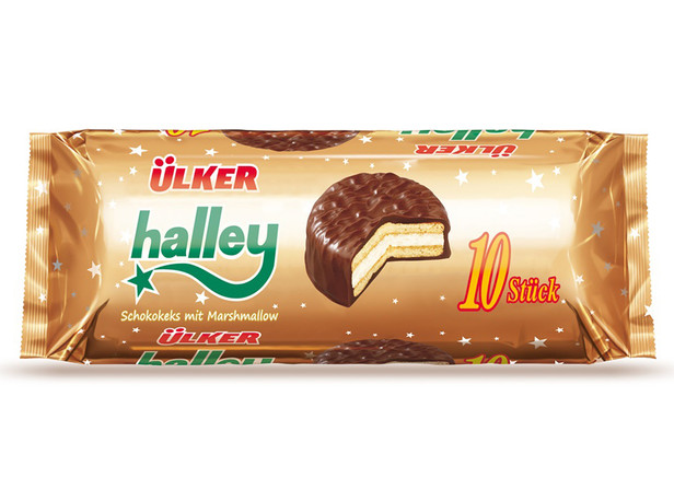 Ülker Halley - Keks mit Marshmallow und Schokoladenüberzug 300g