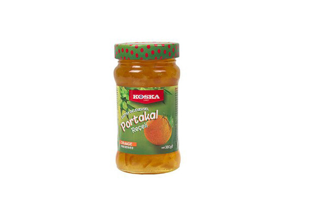 Koska Orangenmarmelade - Portakal Reçeli 380g