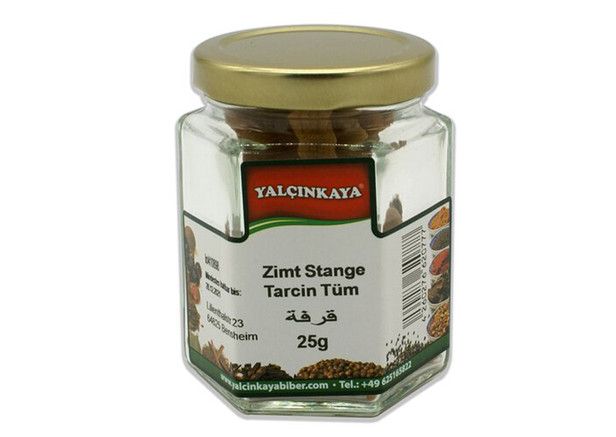 Yalcinkaya Zimt Stangen (ganze Stangen) - Tarcin Tüm 25g