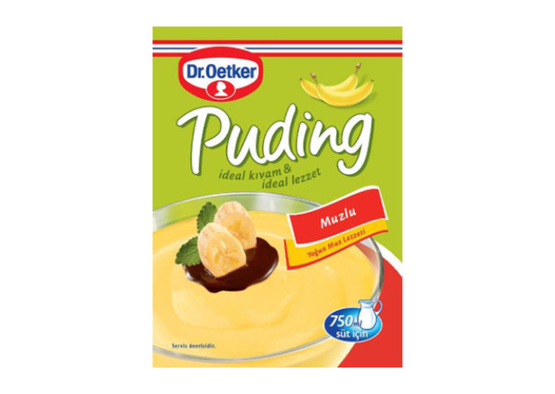 Dr Oetker Banane Pudding Muzlu 120g