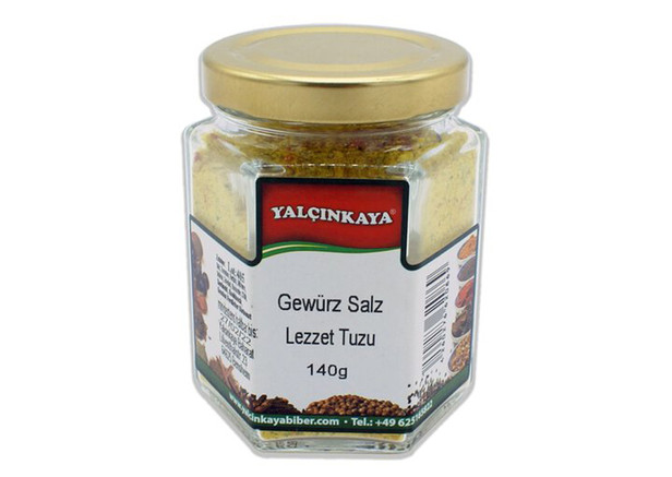 Yalcinkaya Kräuter Gewürzsalz - Lezzet Tuzu 140g