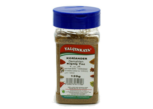 Yalcinkaya Koriander Coriander (Pulver) - Kisnis Tozu 120g