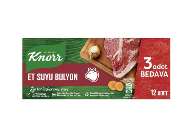 Knorr Rinderbouillon - Et Bulyon 12er 120g