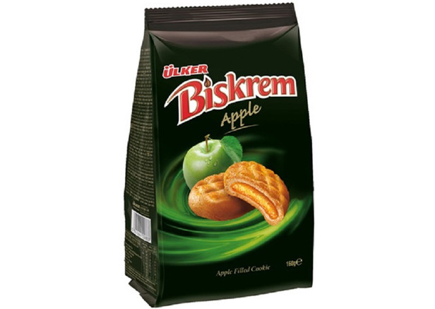 Ülker Biskrem Elmali Bisküvi 160g