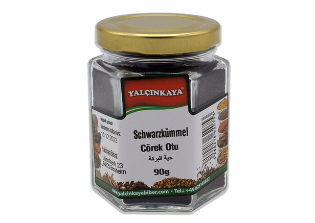 Yalcinkaya Schwarzkümmel (ganze Samen) - Cörek Otu 90g