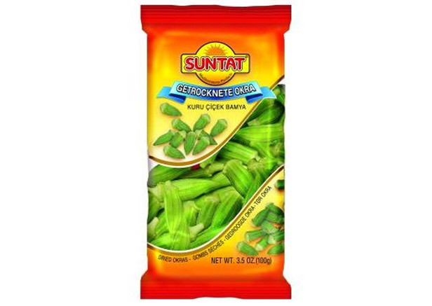 Suntat Okra getrocknet - Cicek Bamya Kuru 100g