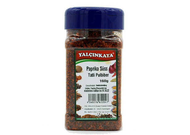 Yalcinkaya Paprika Süß (Pulver) - Tatli Pulbiber 160g