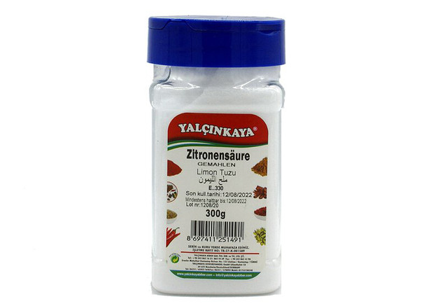 Yalcinkaya Zitronensalz (Salz) - Limon Tuzu 300g