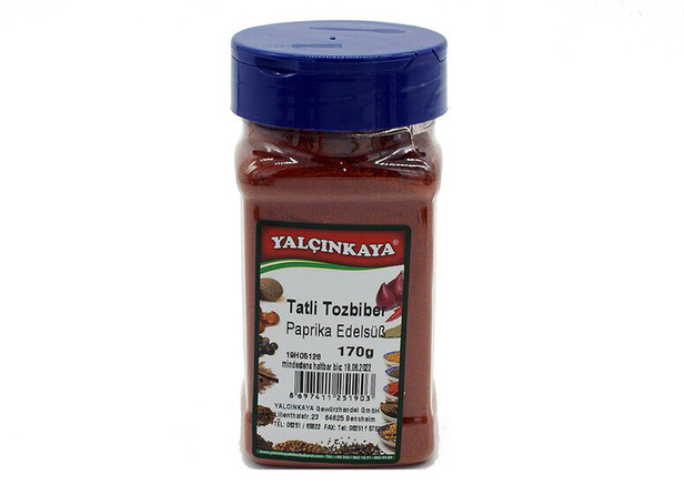 Yalcinkaya Paprika Edelsüß (Pulver) - Tatli Toz Biber 170g