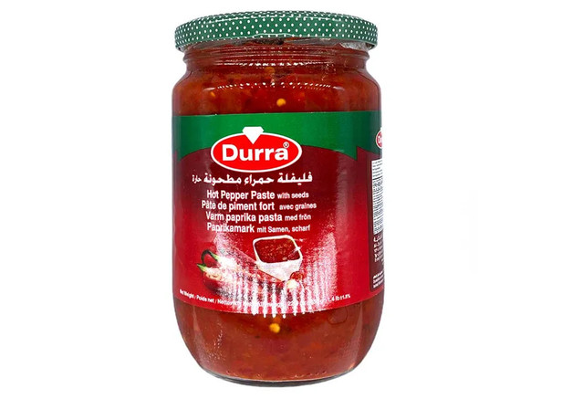 Durra Rote Paprika Soße Scharf 650g