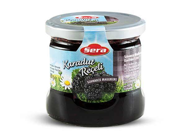 Sera Schwarze Maulbeere Konfitüre Extra - Karadut Reçeli 400g