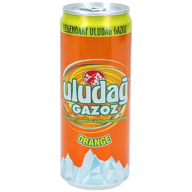 ULUDAG Orange- Portakalli Gazoz 0,33L