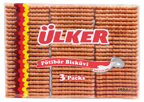 Ülker Petibör Bisküvi 3lu 450g