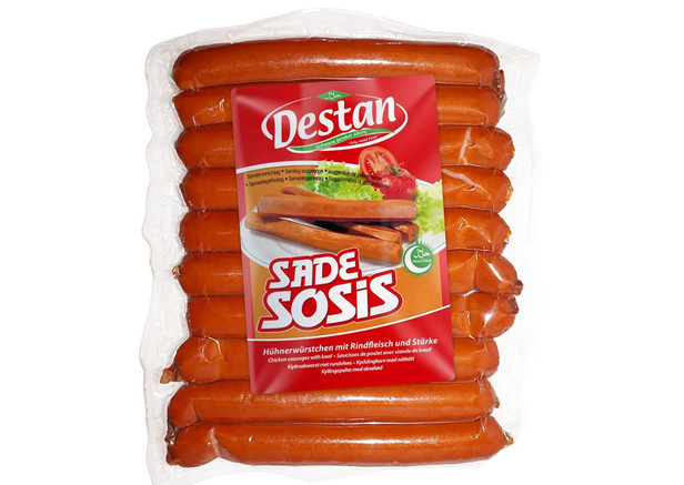Destan Rinderwurst - Sade Sosis 400g