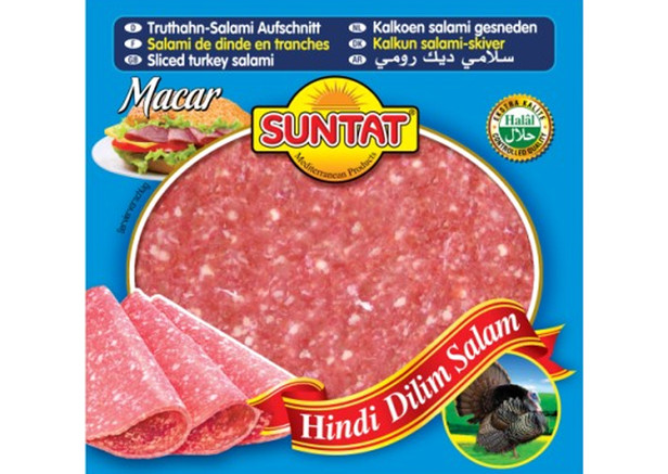 Suntat Truthahn-Salami-Aufschnitt - Dilim Macar Hindi 200g