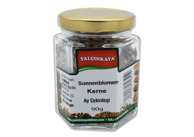 Yalcinkaya Sonneblumen Kerne (ganze Samen) - Ay Cekirdegi 90g