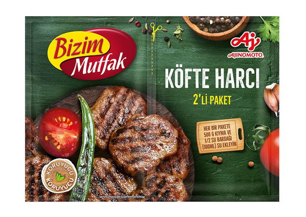 Bizim Mutfak für Hackbällchen türkischer Art Würzen - Köfte Harci 85g