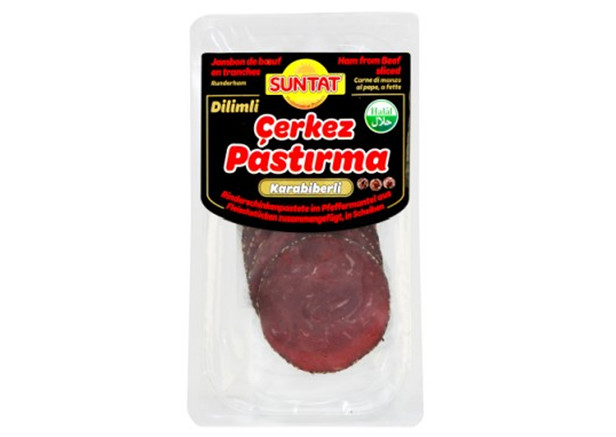 Suntat Rinderschinkenpastete imPfeffermantel - Karabiberli Pastirma 80g