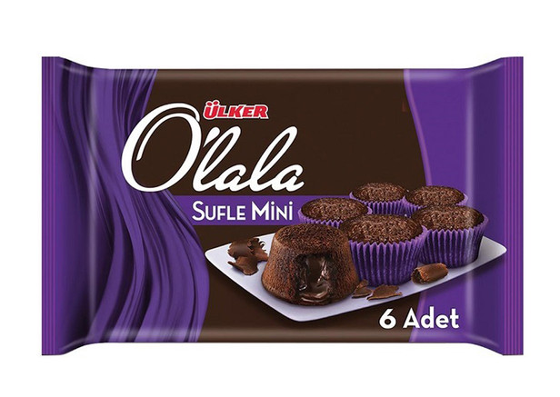 Ülker Olala Sufle Mini - Mini Kakokuchen mit Schokosauce 162g