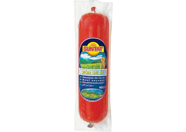 Suntat Rinderfleischwurst m. Geflügel - Sigir Salam Tavuklu 500g