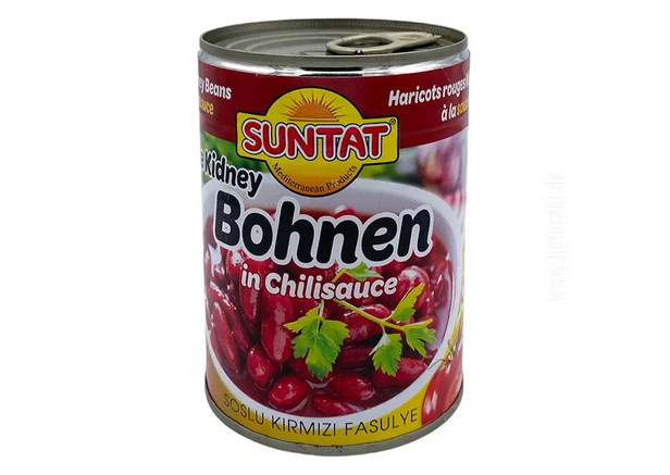 Suntat Rote Kidney Bohnen in Chilisauce - Soslu Kirmizi Fasulye 400g