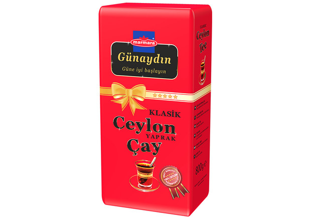 Marmara Günaydın Klasik Tee - Ceylon Yaprak Cay 800g