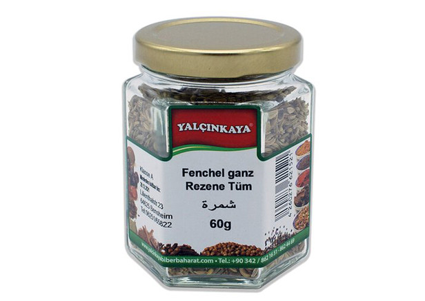 Yalcinkaya Fenchel (ganze Samen) - Rezene Tüm 60g