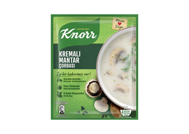 Knorr Cremige Champignonsuppe - Kremali Mantar Corbasi 63g