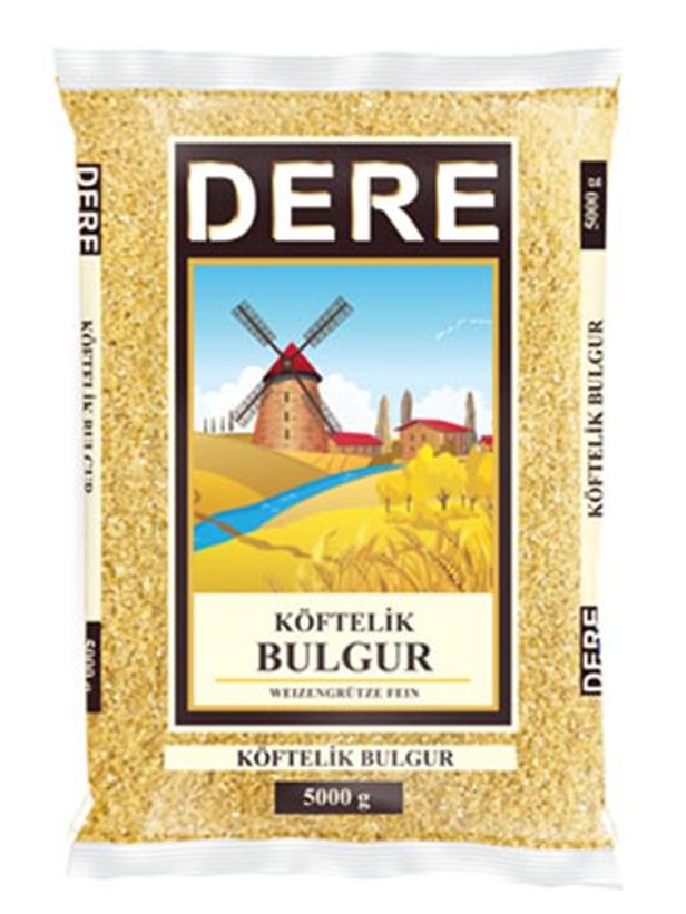 Dere Weizengrütze Fein - Köftelik Bulgur 5 Kg