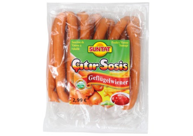 Suntat Geflügelwiener - Citir Sosis Hindi 700g