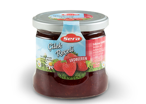 Sera Erdbeeren Konfitüre - Çilek Reçeli 400g