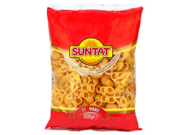 Suntat Pipe rigate Nudeln - Manti Makarna 500g