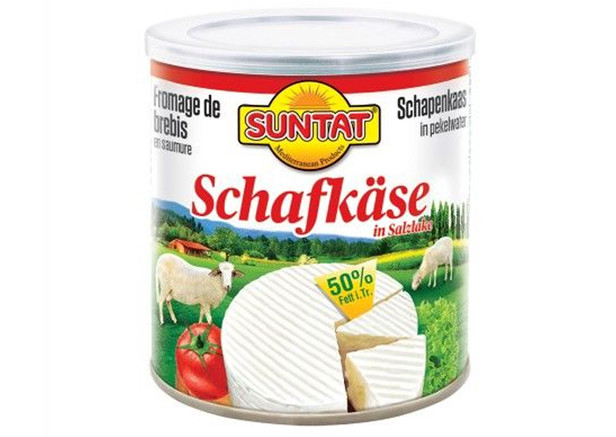 Suntat Schafskäse in Salzlake - Koyun Peyniri 50% 400g