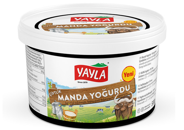 Yayla Büffel Joghurt - Manda Yogurdu (8% Fett) 500g