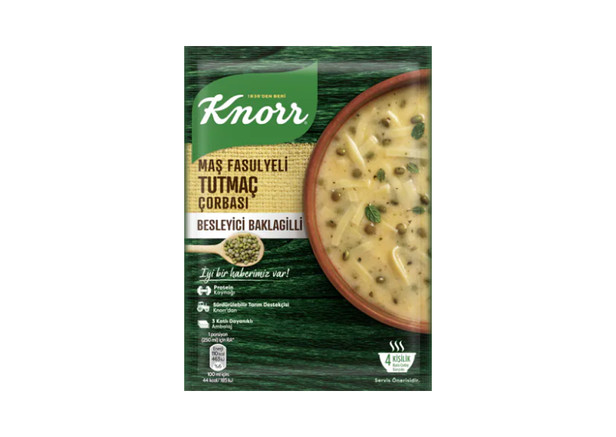 Knorr Nudeln, Joghurt und Linsensuppe - Tutmac Corbasi 118g
