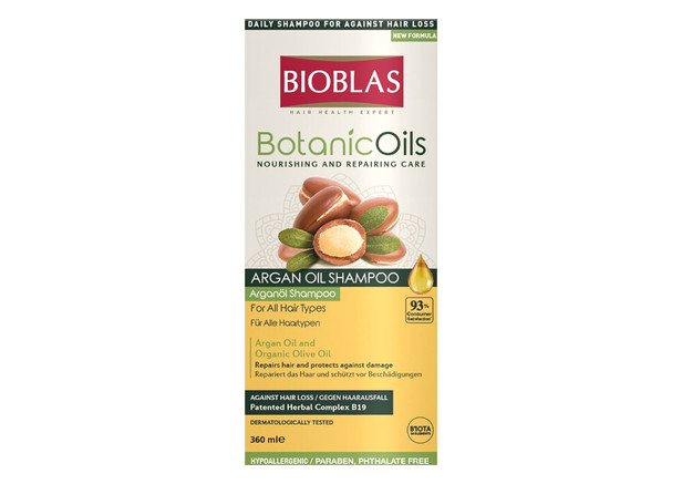 Bioblas Botanic Oils Arganöl Shampoo - Argan Yagi Sampuan 360ml