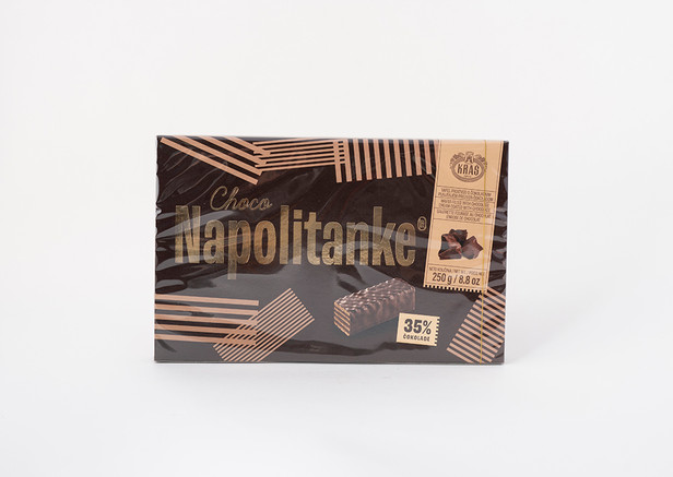 Kras Napolitanke Wafer mit Schokolade - Çikolatalı Gofret 250gr