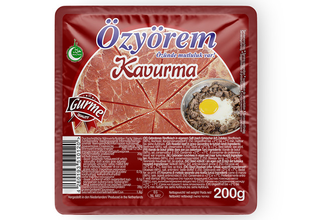 Özyörem Gebratenes Rindfleisch - Kavurma 200g