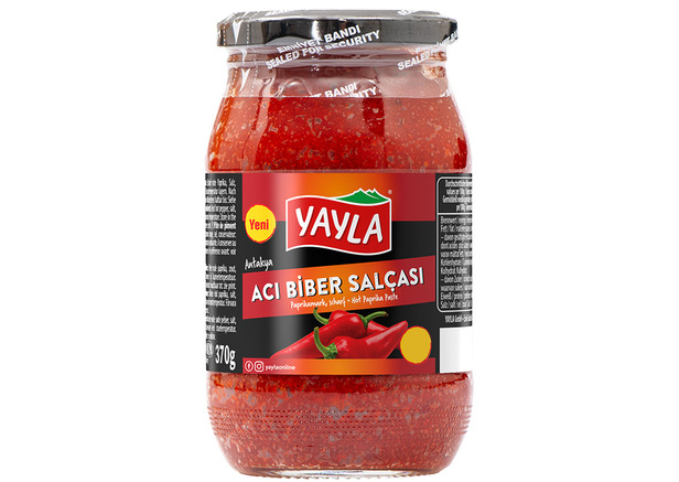 Yayla Paprikamark Scharf - Aci Biber Salcasi 370g