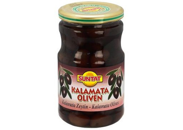 Suntat Kalamata Oliven mit Stein - Kalamata Siyah Zeytin 720ml