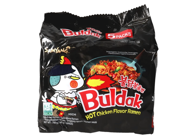 Samyang Buldak Hot Chicken Flavor Ramen (140*5) 700g