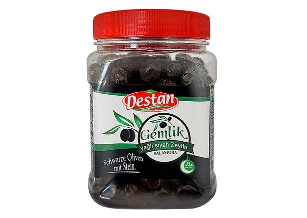 Destan Oliven - Gemlik Siyah Zeytin 400g