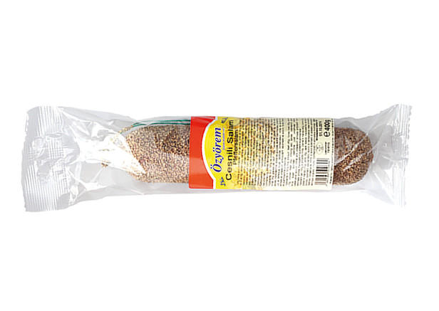 Özyörem Rindersalami mit Pfeffer - Çeşnili Salam 400g