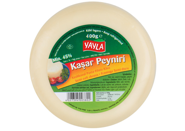 Yayla Kashkaval Schnittkäse - Kasar Peyniri 400g