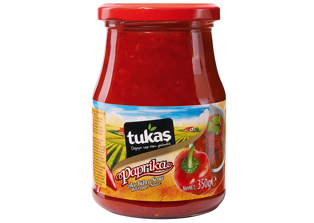 Tukas Scharfe Soße Paprika - Aci Biber Sosu 350g