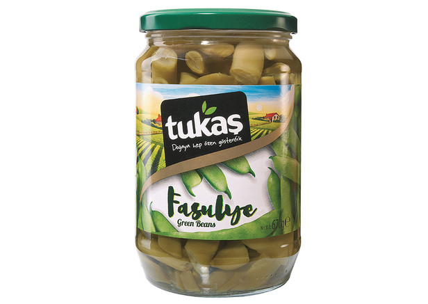 Tukas Frische Bohnen - Fasulye 680g