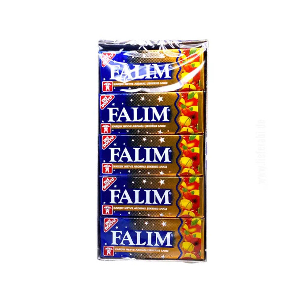 Falim Kaugummi Tutti Frutti - Karisik Meyve 100 Stk 140g