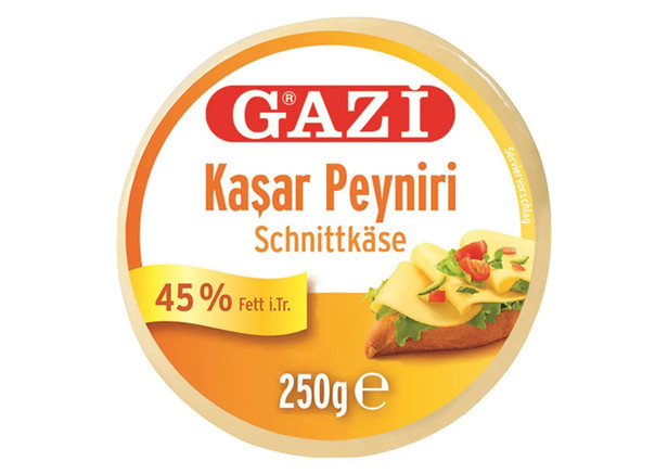 Gazi Schnittkäse - Kasar Peynir 45% 250g