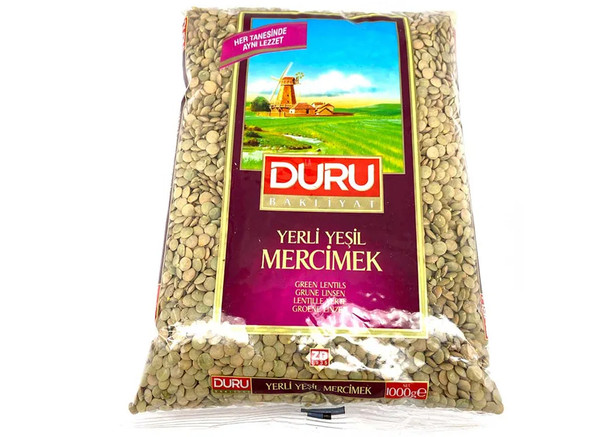 Duru Grüne Linsen - Yesil Mercimek 1kg