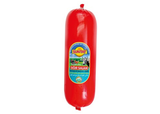 Suntat Rinderfleischwurst mit Geflügel - Sigir Salam 1800g